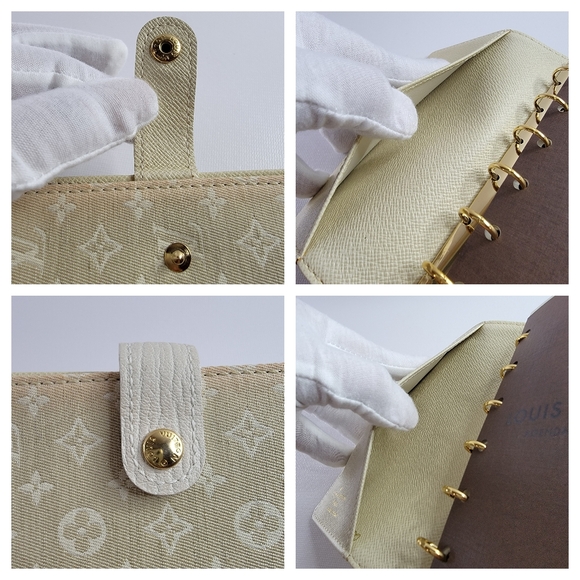 LOUIS VUITTON Monogram Mini Lin Agenda PM Notebook Cover - Picture 8 of 12